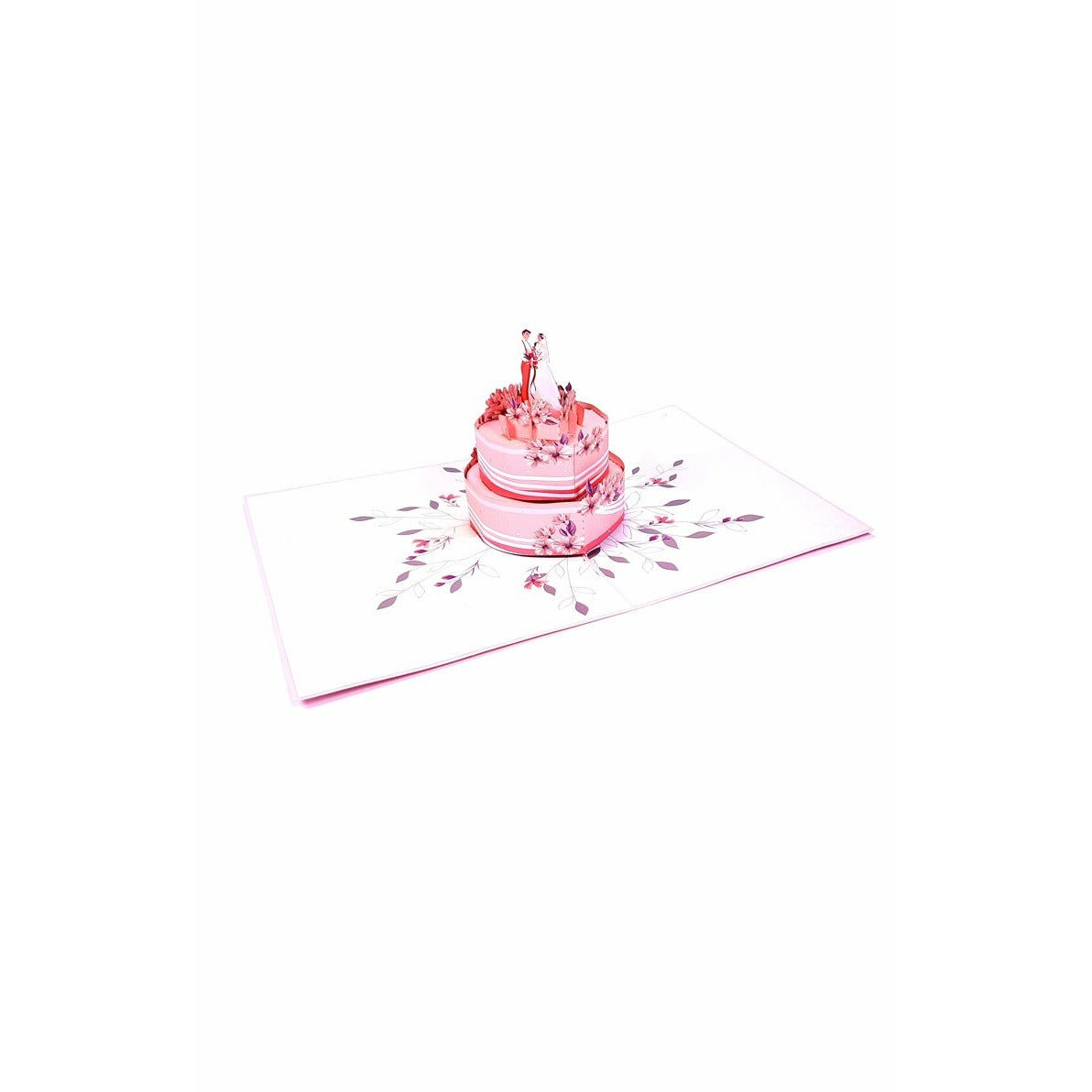 3D Kartka - Tort weselny