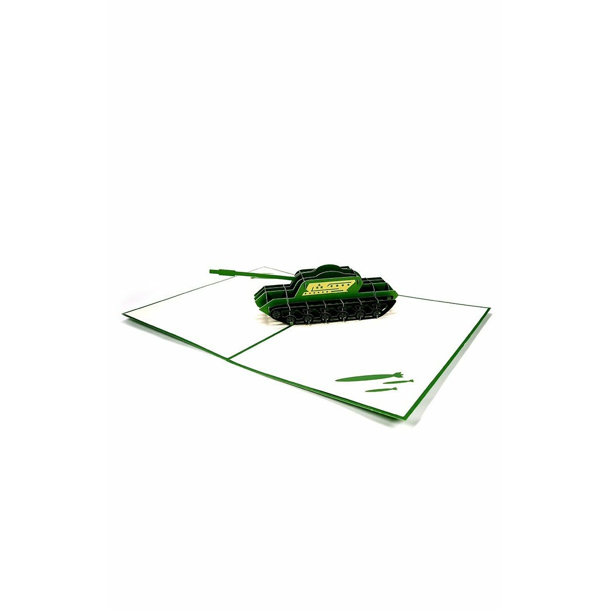 3D Kartka - Czołg