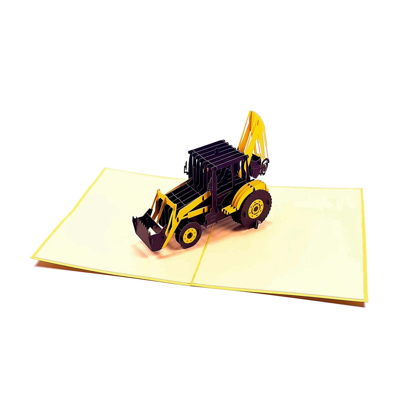 3D Kartka - Koparka