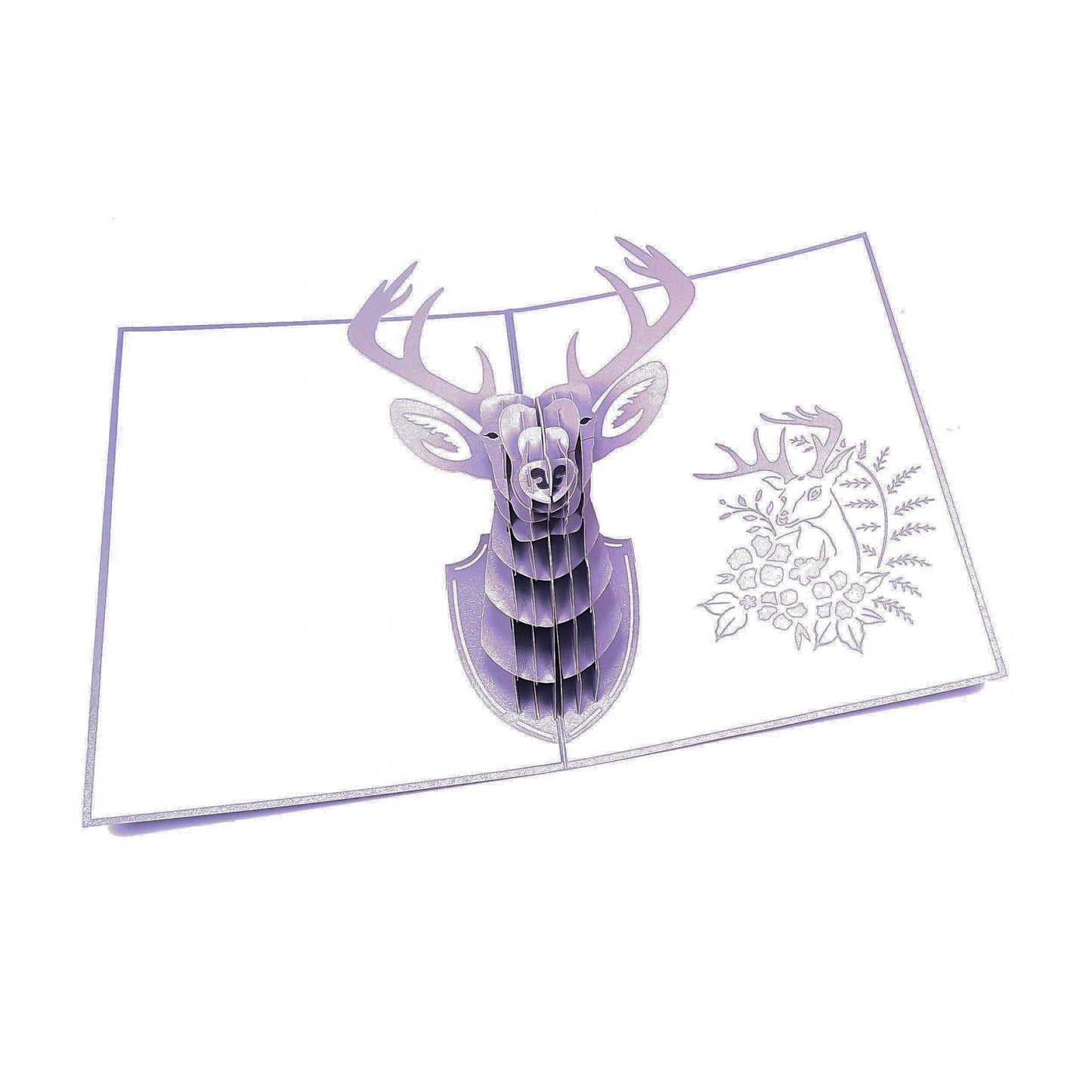 3D Kartka - Jeleń