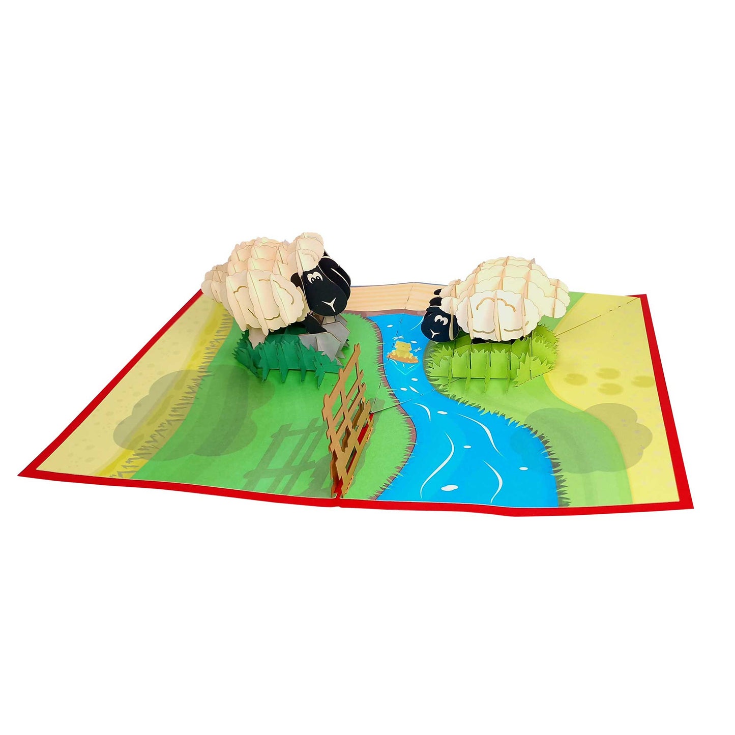 3D Kartka - Owce