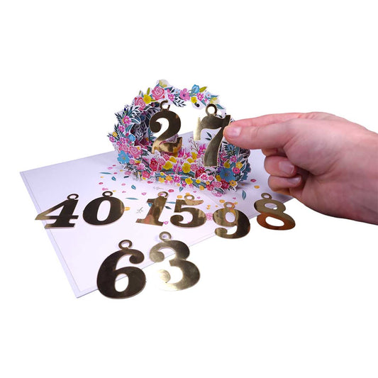 3D Kartka - Numery przełączalne