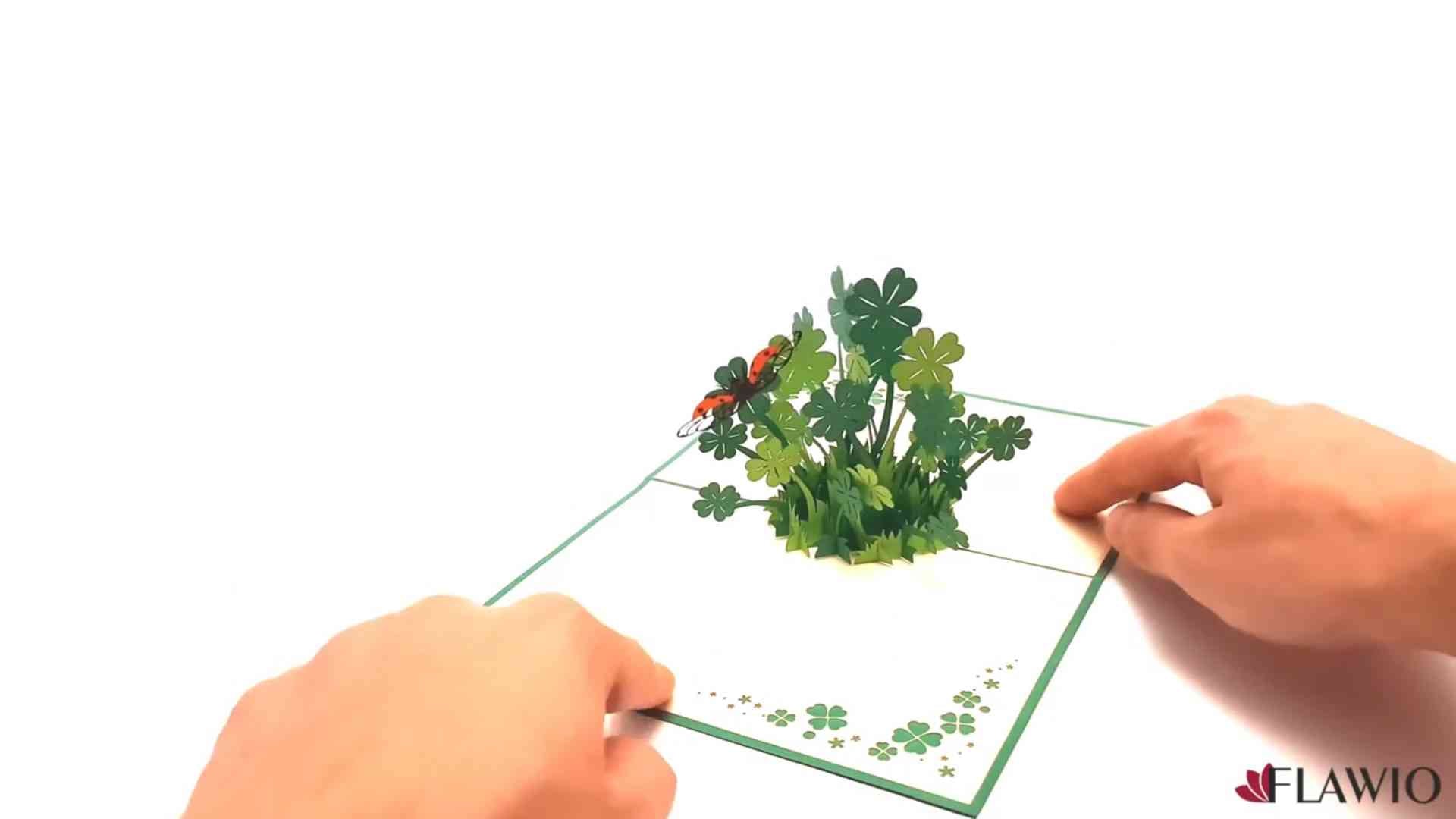 Załaduj film: Jak wygląda otwarcie 3D kartki okolicznościowej?