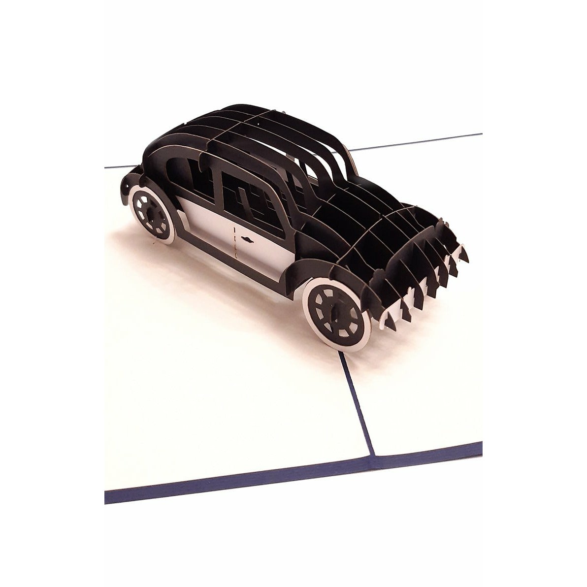 3D Kartka - Samochód