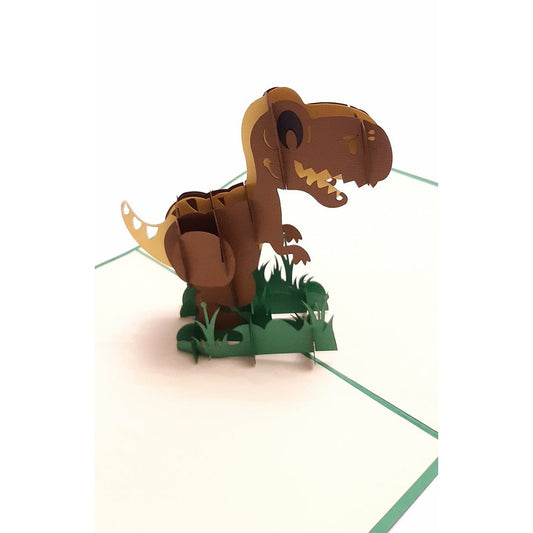 3D Kartka - Dinozaur