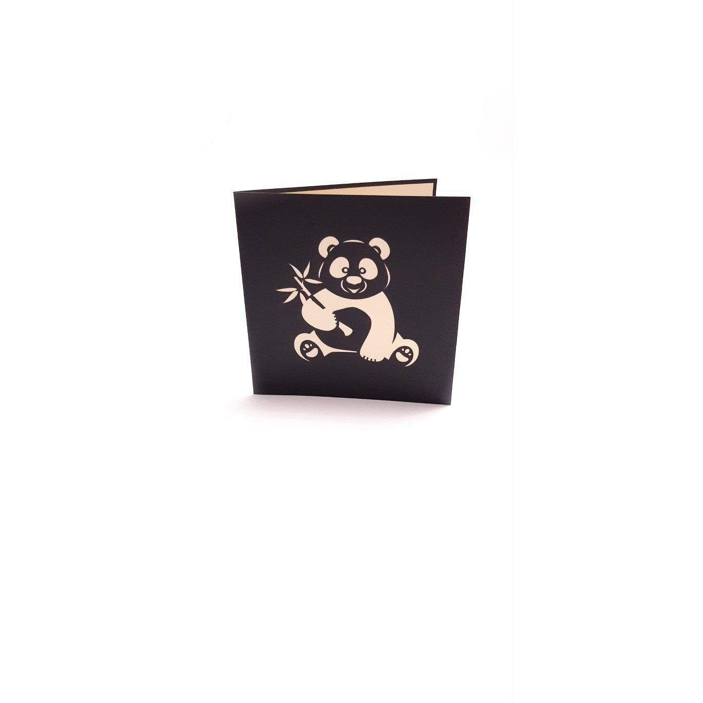 3D Kartka - Panda