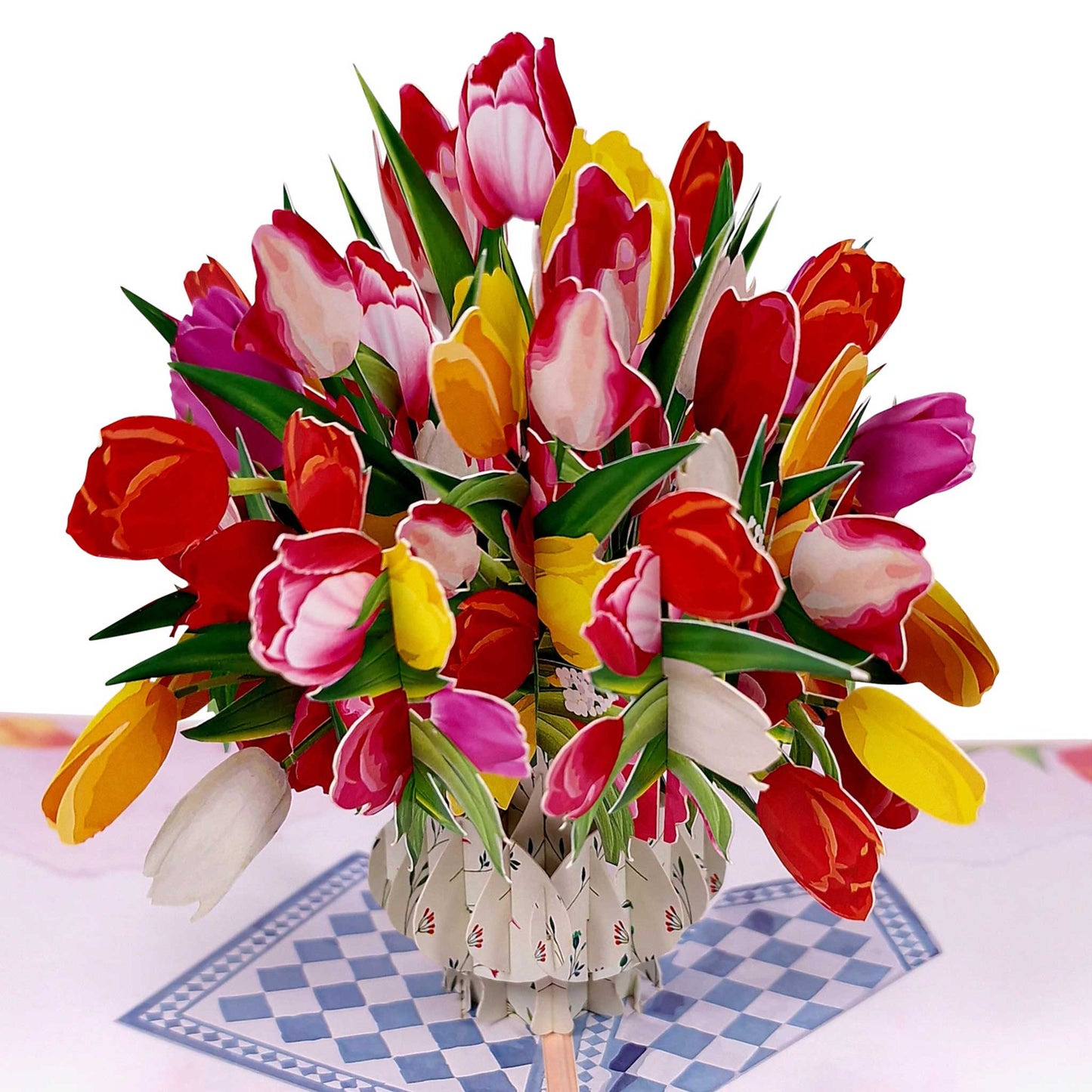 3D Kartka - Tulipany