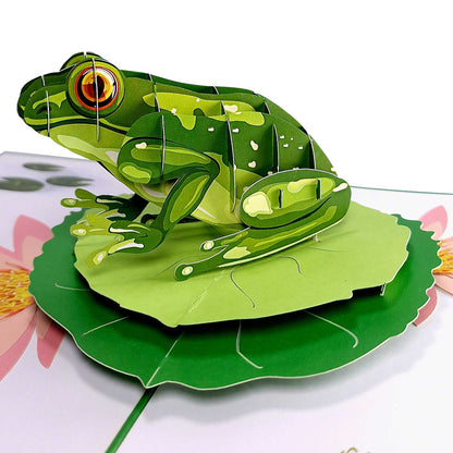 3D Kartka - Żaba